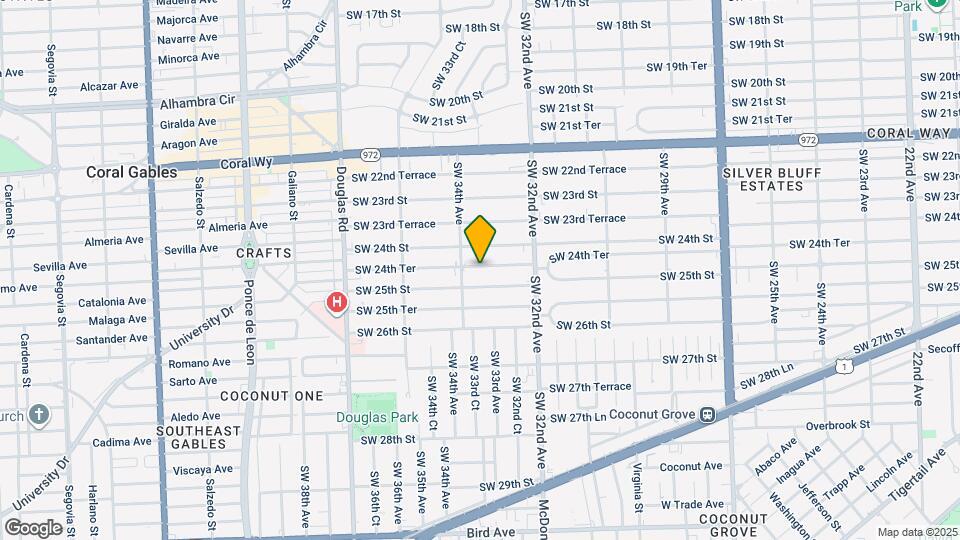 3338 SW 24th Ter Map and Location Details