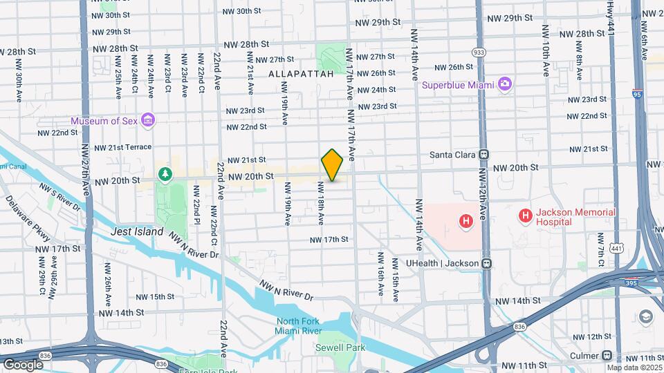 1771 NW 19th Ter Map and Location Details