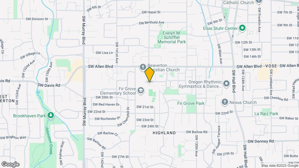 6230 SW Menlo Dr Map and Location Details