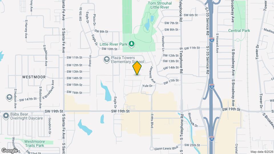 754 SW 14th St Map and Location Details