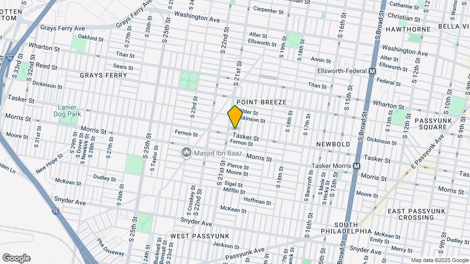 1551 S Lambert St Map and Location Details