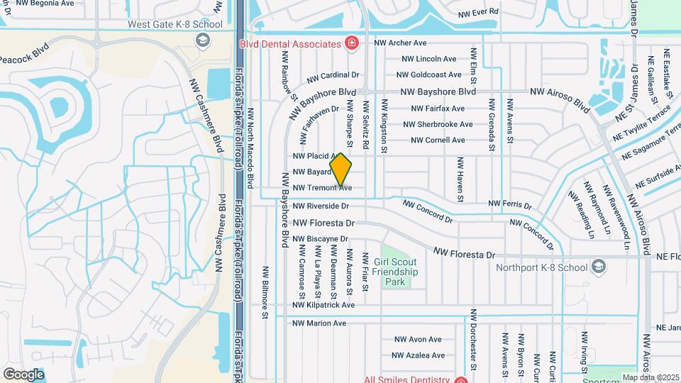 670 NW Treemont Ave, Unit 1 Mapa y Detalles de la Ubicación