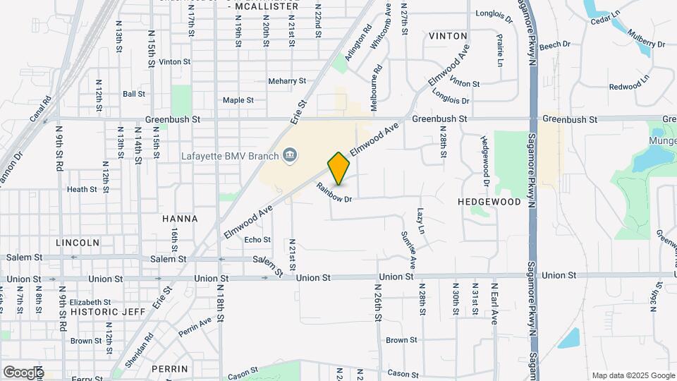 2213 Roselawn Ave Map and Location Details