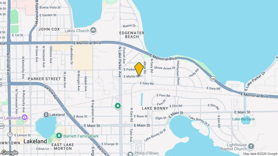 1317 E Myrtle St Map and Location Details