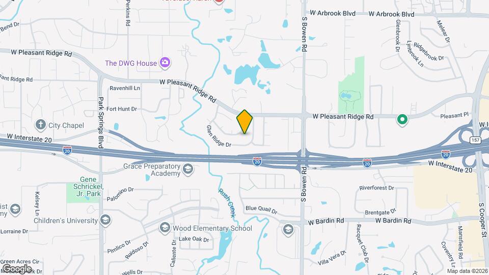 4217 Glen Hollow Cir Mapa y Detalles de la Ubicación