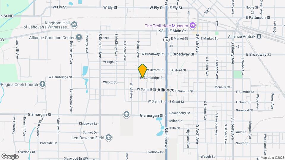 174 W Cambridge St Map and Location Details