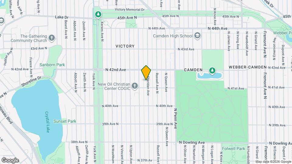 4119 N Sheridan Ave Map and Location Details