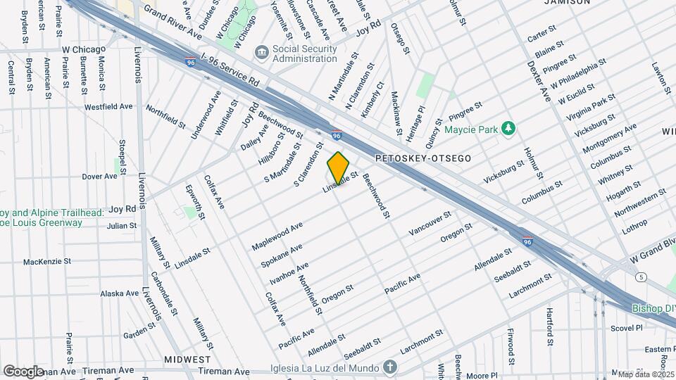 8542 Ironwood St Map and Location Details