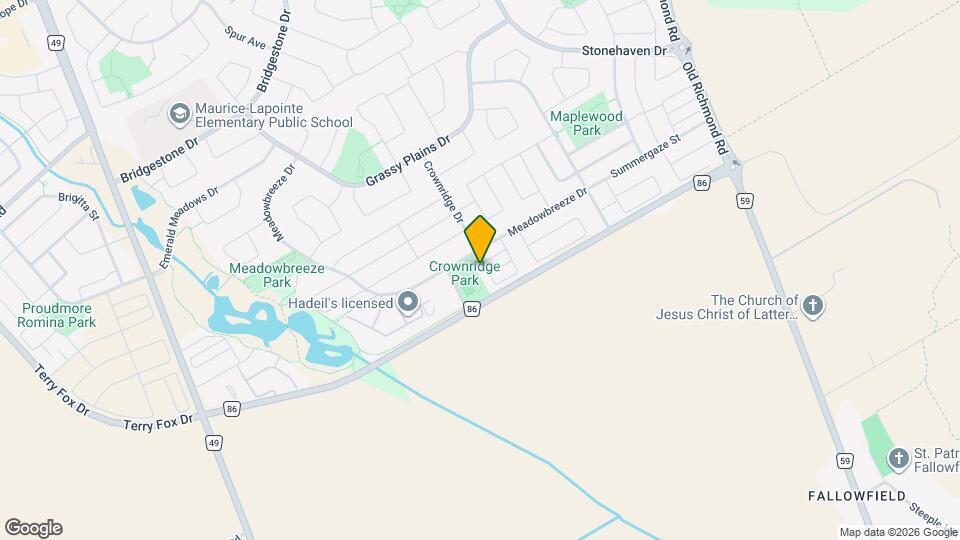 580 Meadowcreek Cir Map and Location Details
