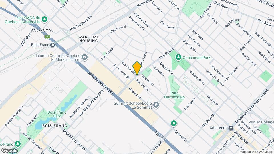 1660-1684 Poirier Rue Map and Location Details