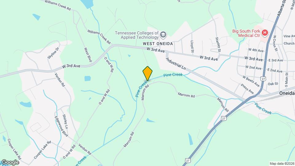 826 Marcum Rd Map and Location Details