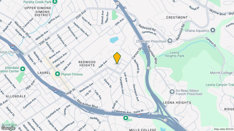 4053 Huntington St Map and Location Details