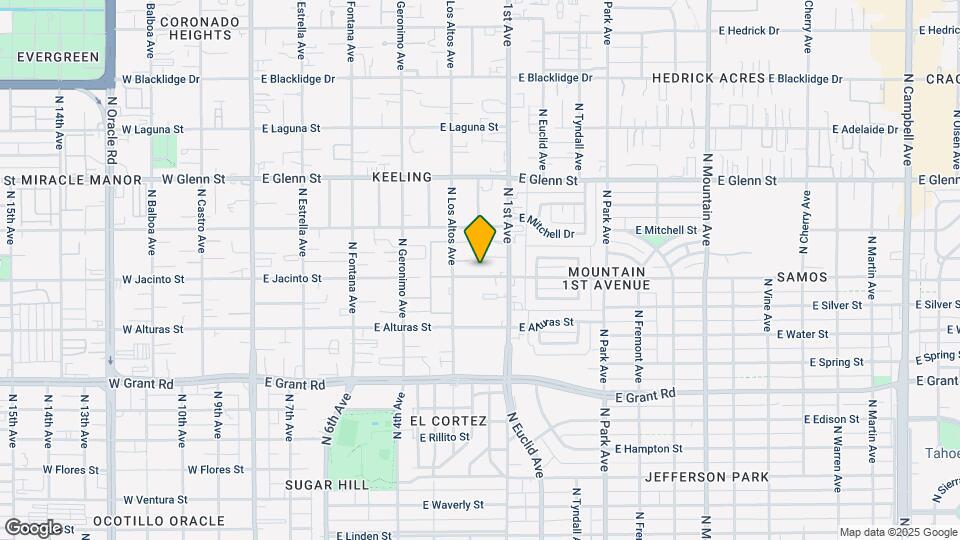601-607 E Jacinto St Map and Location Details