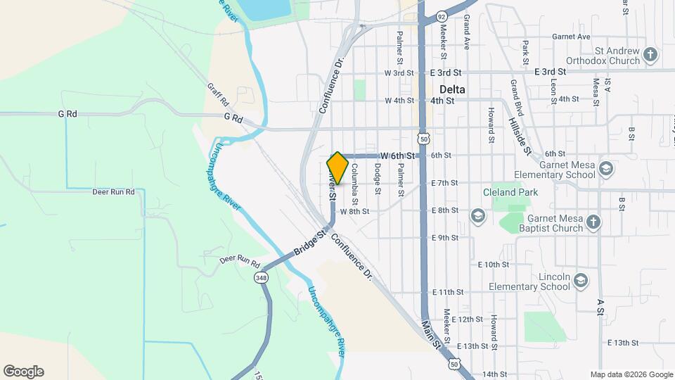 712 Silver St Map and Location Details