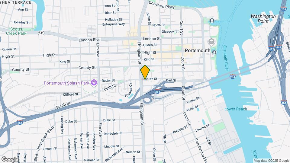 717 South St Map and Location Details