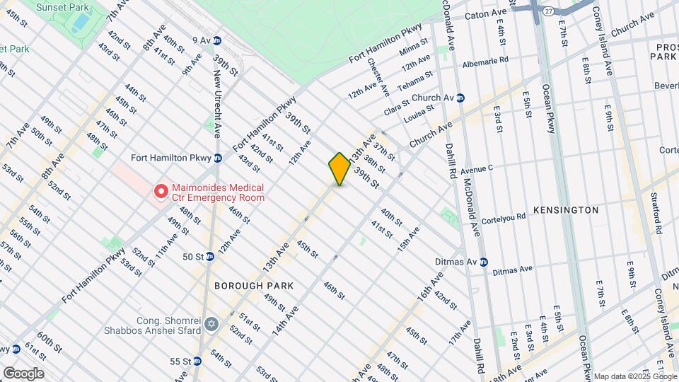 1315 41st St Map and Location Details