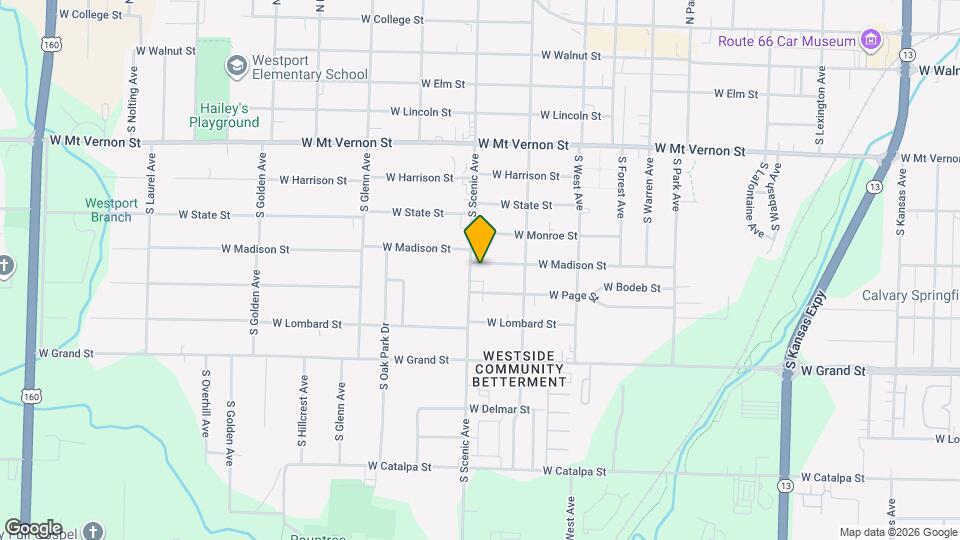 810-812 S Scenic Ave Map and Location Details