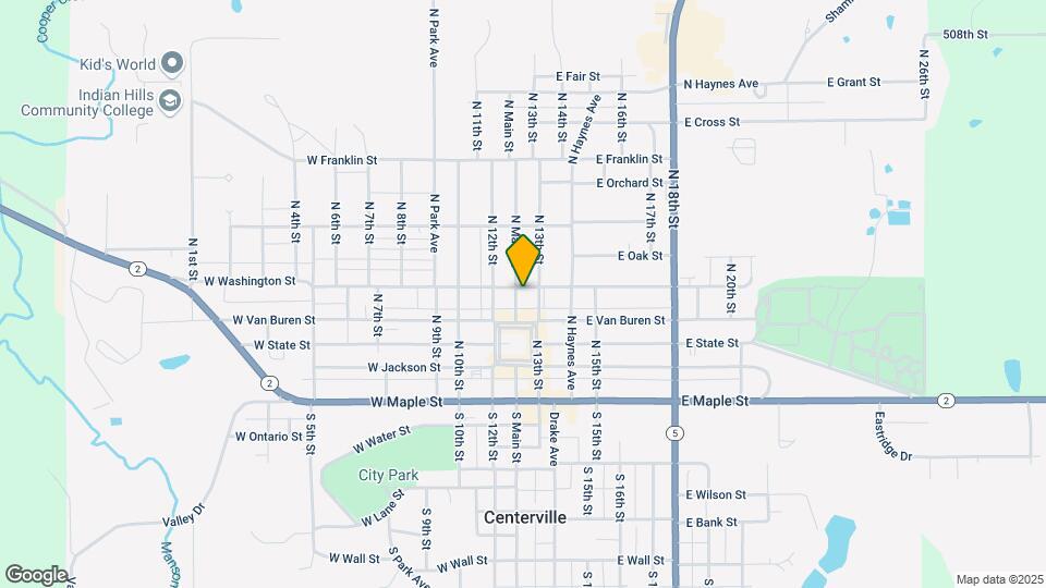 Centerville Senior Lofts Map and Location Details