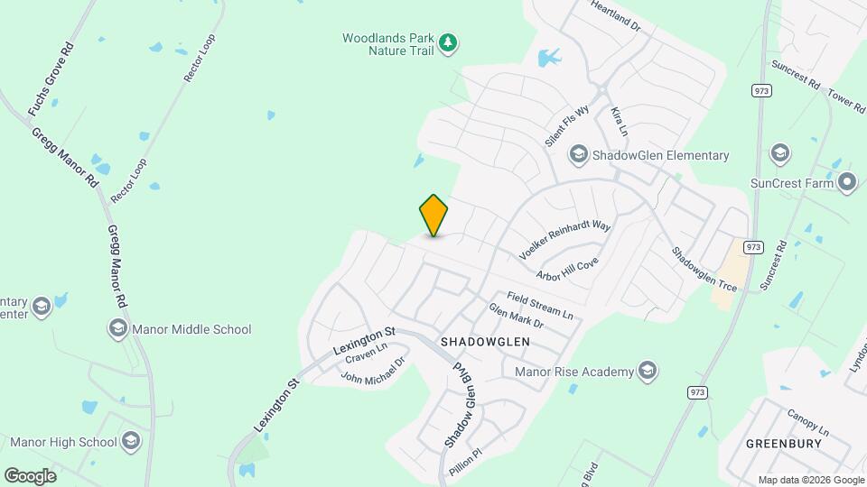 13313 Arbor Hill Cove Map and Location Details