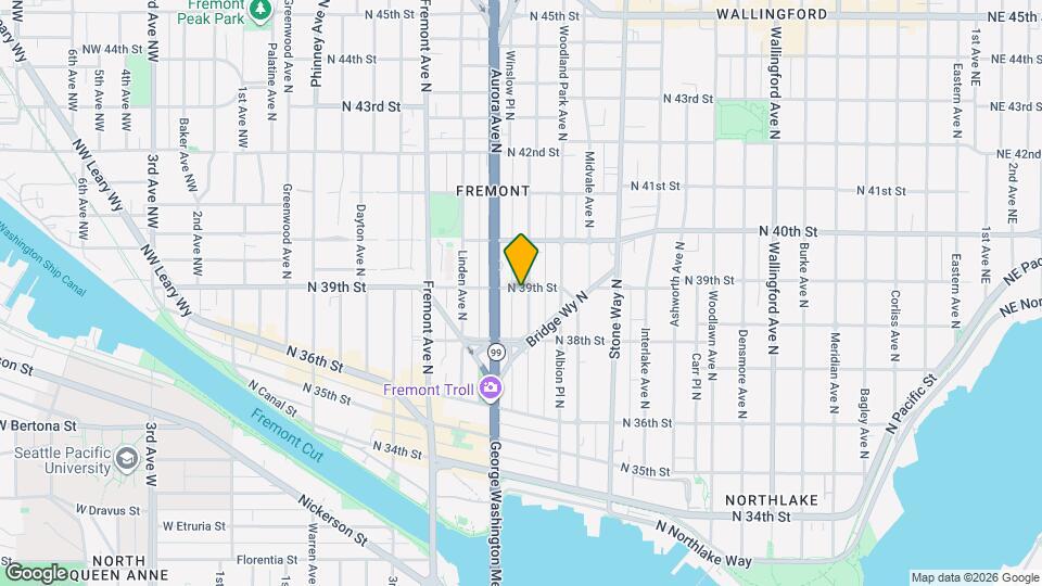 3845 Whitman Ave N Map and Location Details