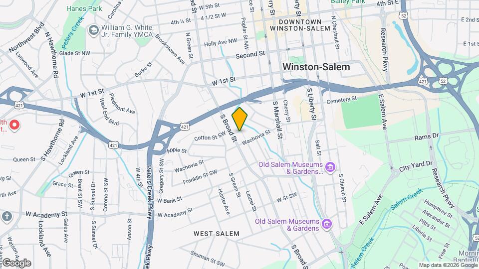 310 Spring St S Map and Location Details