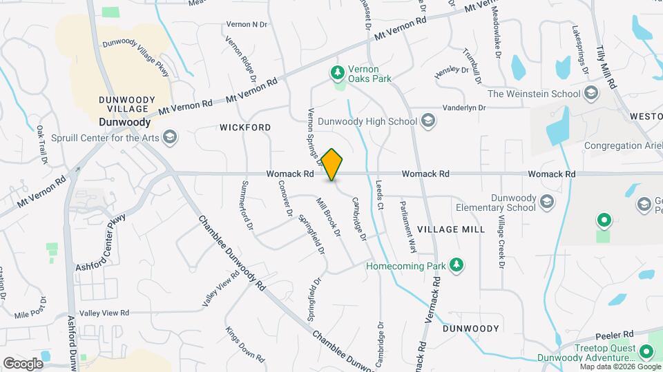 4966 Cambridge Dr Map and Location Details