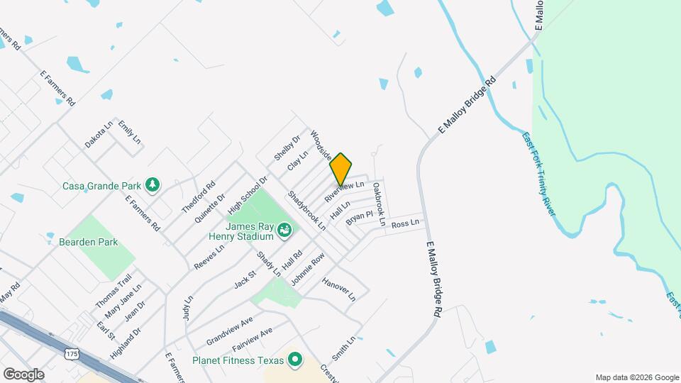 1312 Riverview Ln Map and Location Details