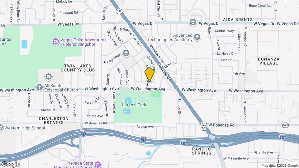 910 Magnolia Ave Map and Location Details