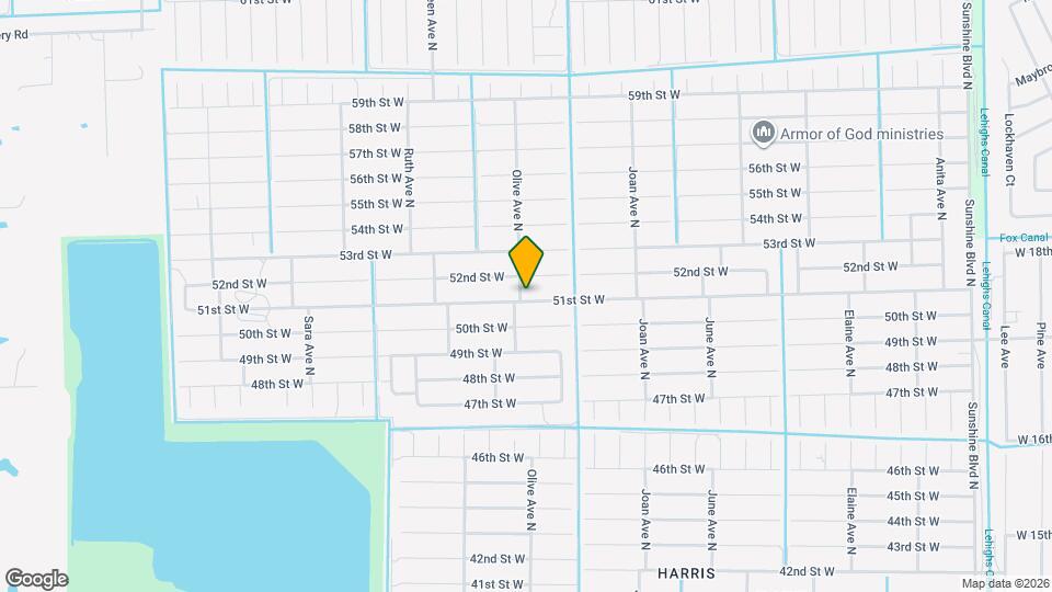 3114 51st St W Map and Location Details