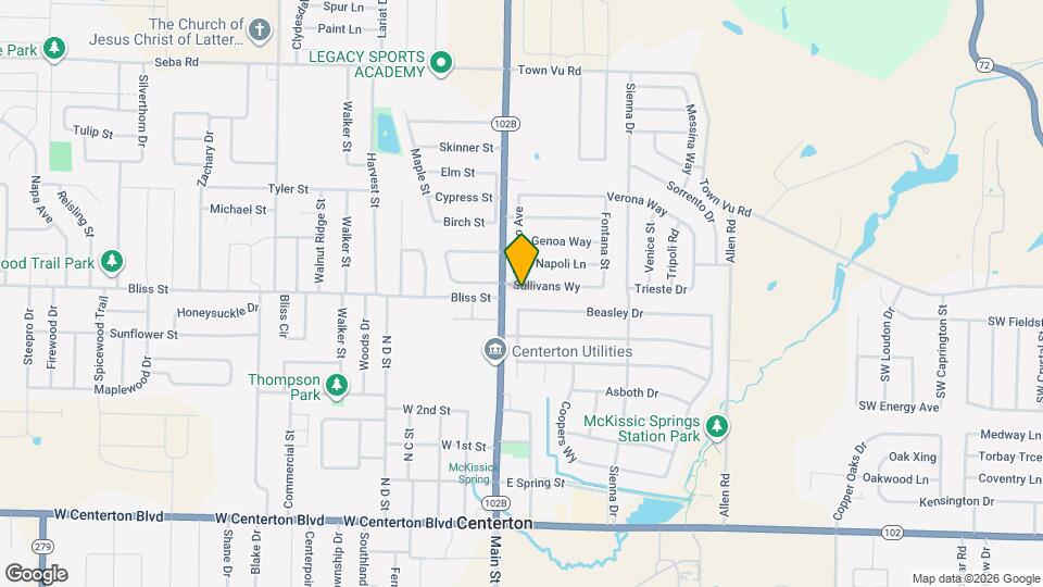 120 Sullivans Wy Map and Location Details