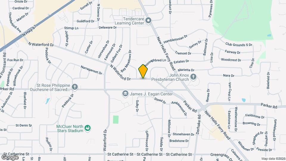 3110 N Waterford Dr Map and Location Details
