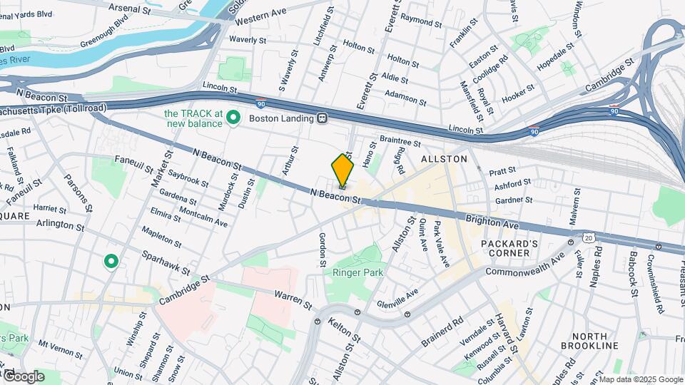 1 Everett Sq, Unit 204 Mapa y Detalles de la Ubicación