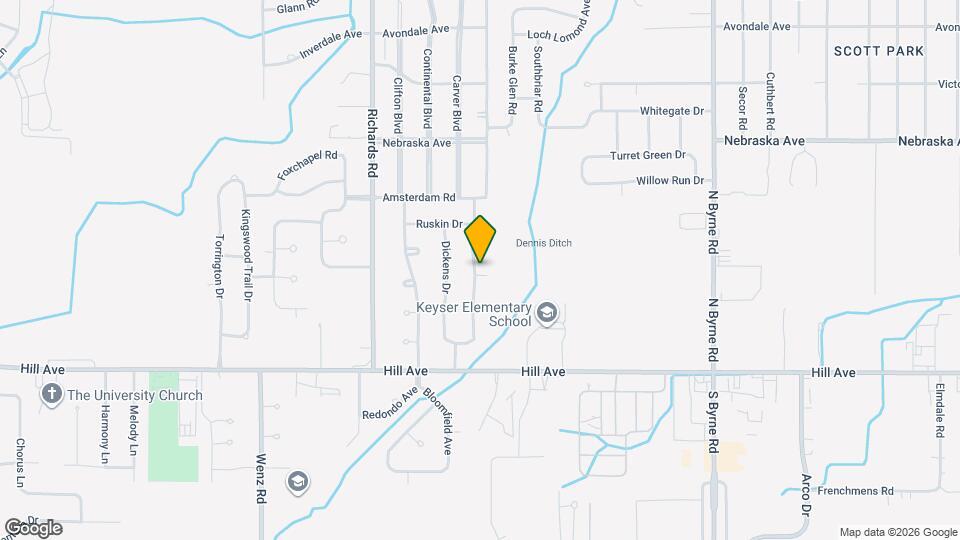 306 Independence Rd Map and Location Details