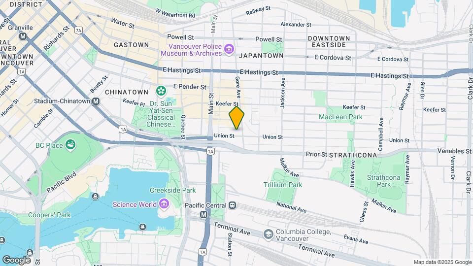 261 Union St Map and Location Details