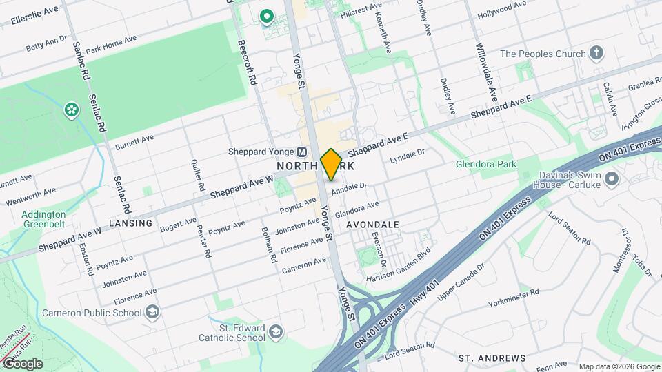 2 Anndale Dr, Unit SI ID1345821P Map and Location Details