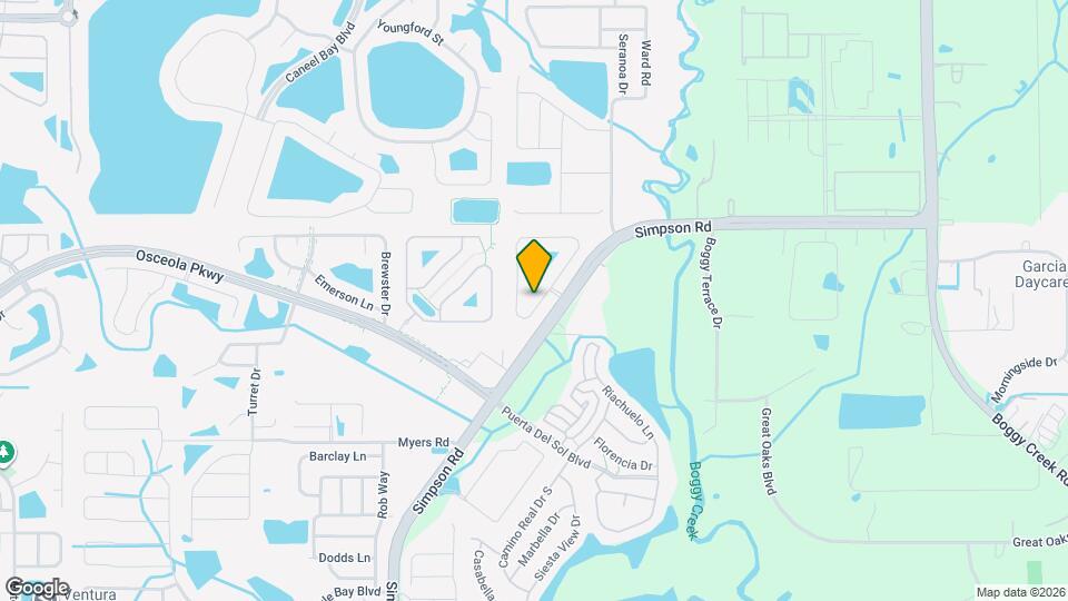 3304 Amberley Park Cir Map and Location Details