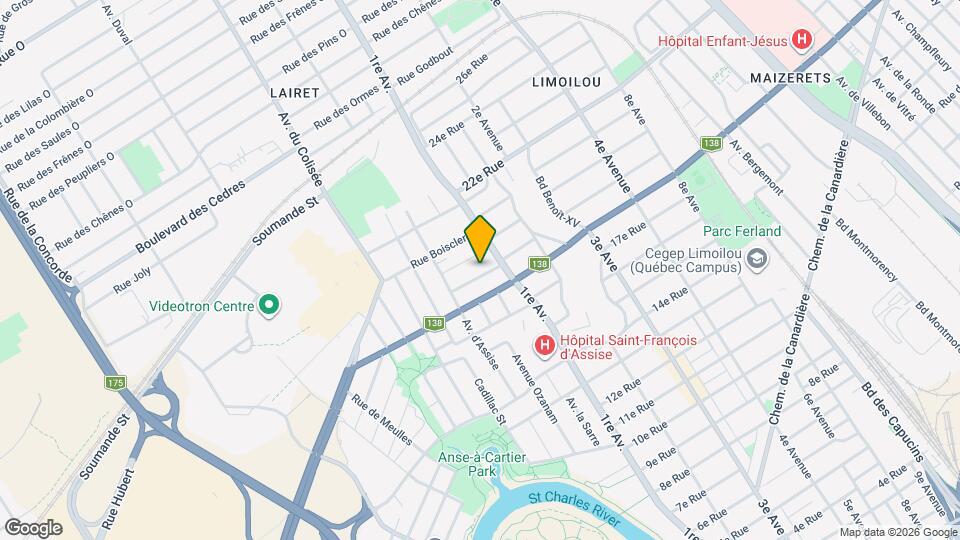 20-24 Bourdon Rue Map and Location Details