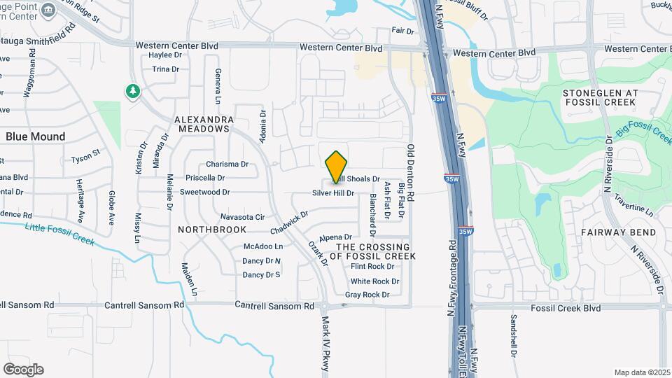 2673 Silver Hill Dr Map and Location Details