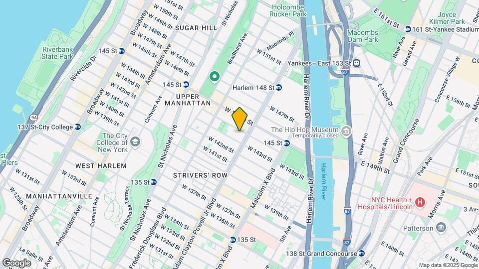 222-226 W 144th St Map and Location Details