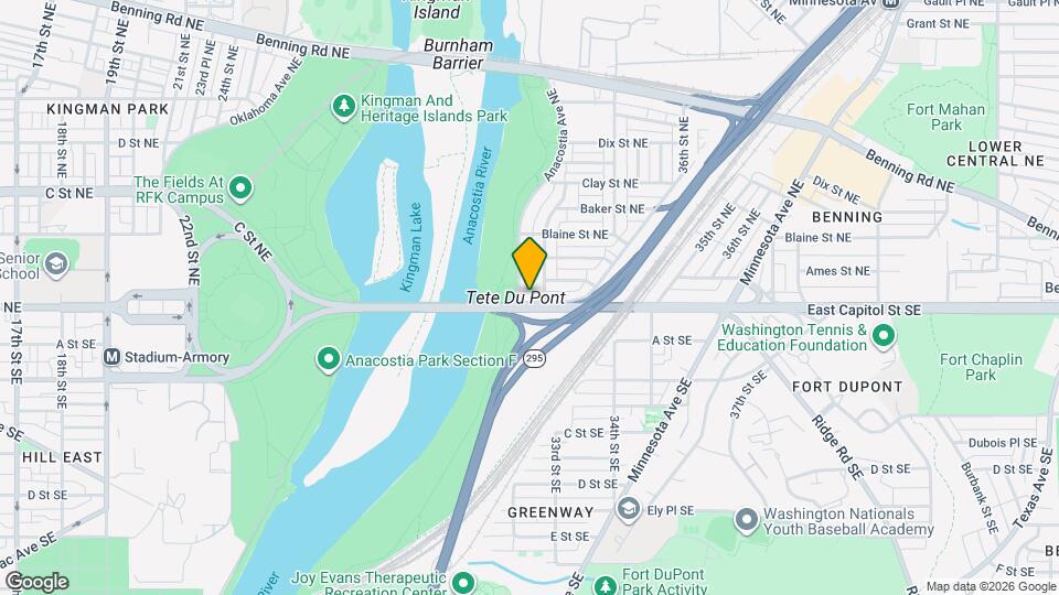 3202 East Capitol St NE Mapa y Detalles de la Ubicación
