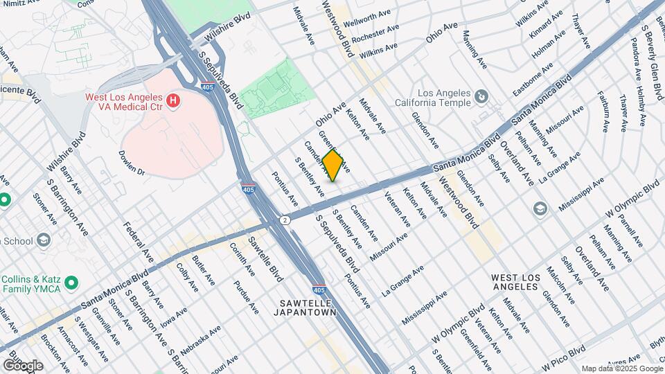1651 Camden Ave Mapa y Detalles de la Ubicación