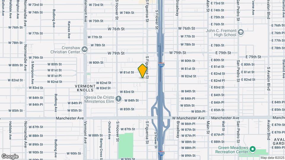 515 W 82nd St Mapa y Detalles de la Ubicación