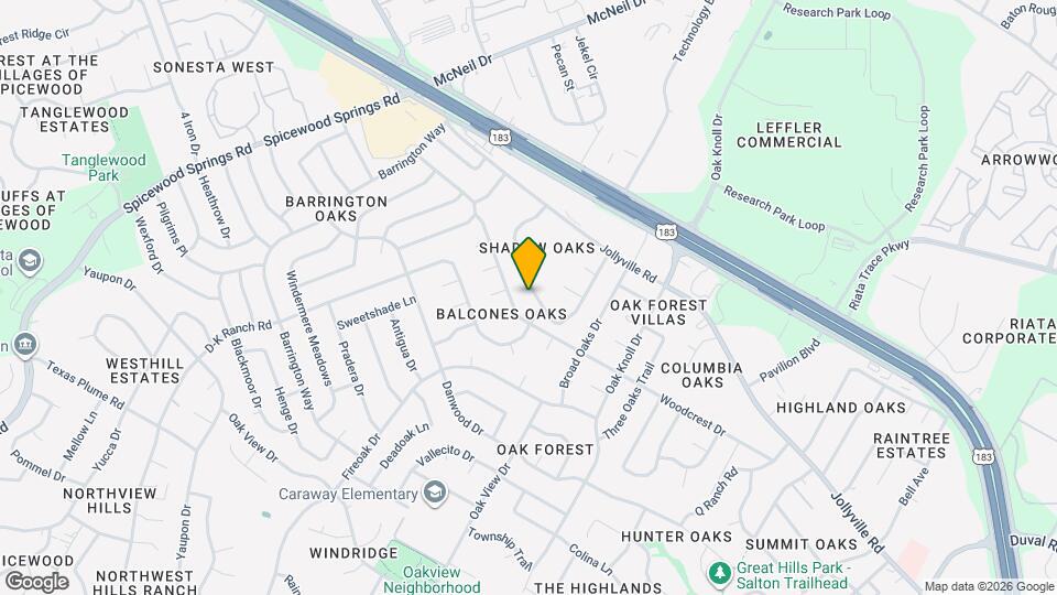 11639 Argonne Forest Trail Map and Location Details