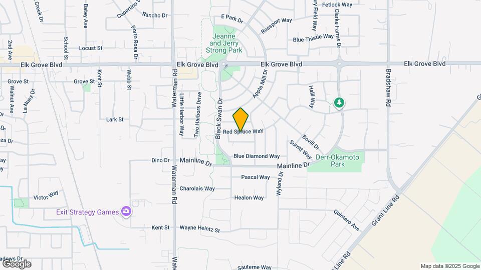 9420 Red Spruce Way Mapa y Detalles de la Ubicación