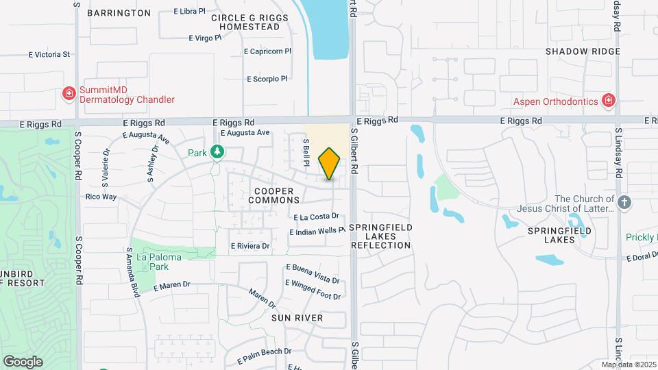 2935 E Cherry Hills Dr Map and Location Details