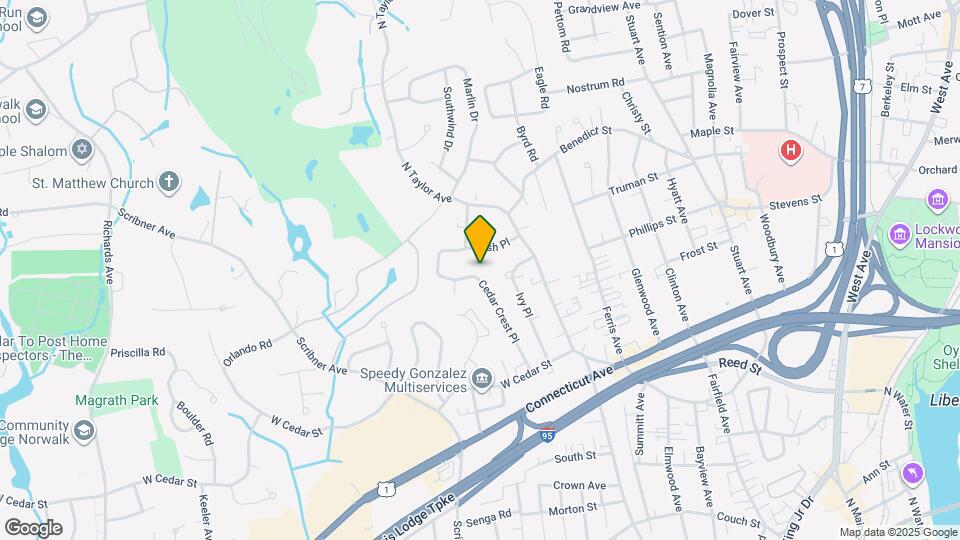 43 Cedar Crest Pl Map and Location Details