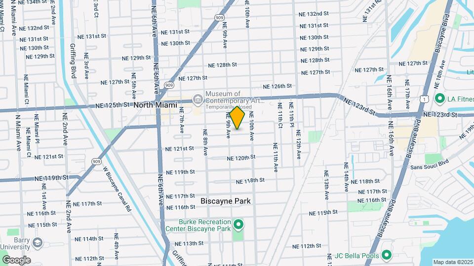 927 NE 122nd St Mapa y Detalles de la Ubicación