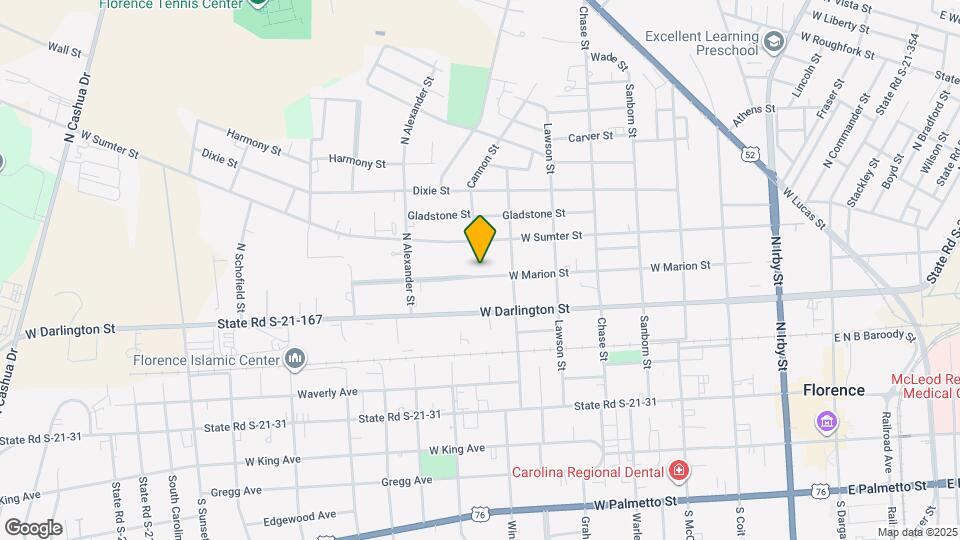 817 W Marion St Map and Location Details