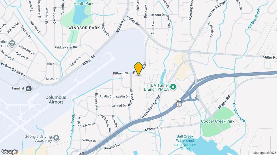 6009 N Pointe Dr Map and Location Details