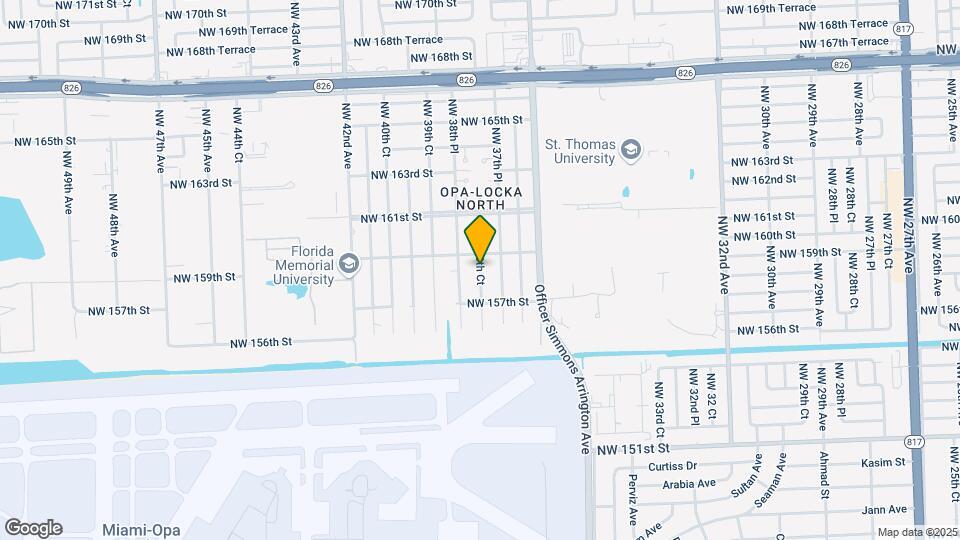 15812 NW 38th Ct-Unit -15810 NW 38th Court Map and Location Details
